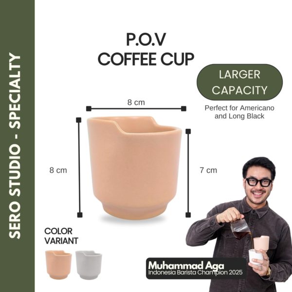Sero Gelas mug keramik kopi muhammad aga